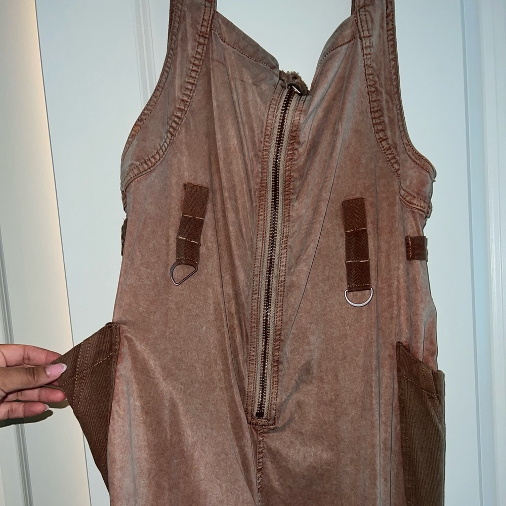 Free People Fast Track Onesie in the color sandshell!